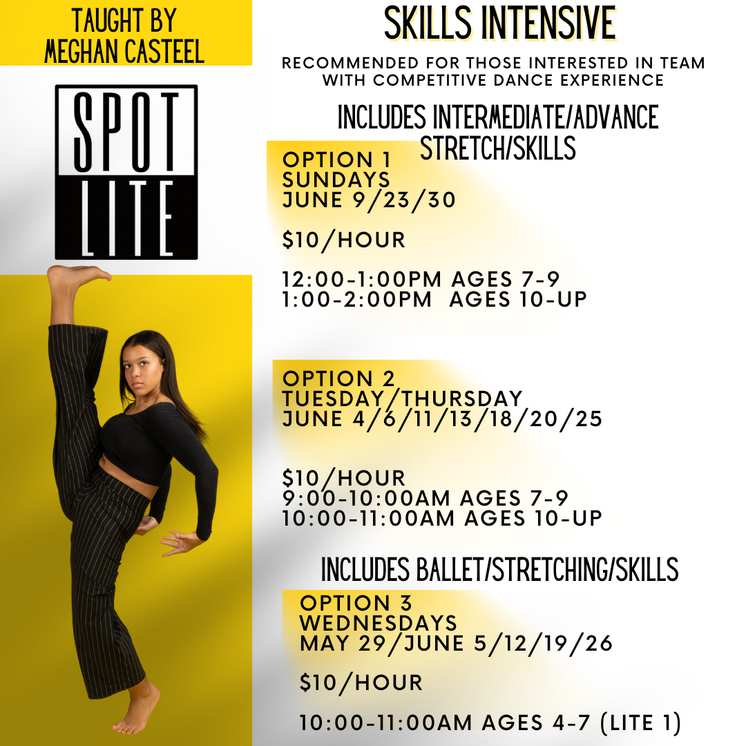 Spotlite Dance Studio, LLC. HipHop, Jazz, Ballet, Lyrical, and more...